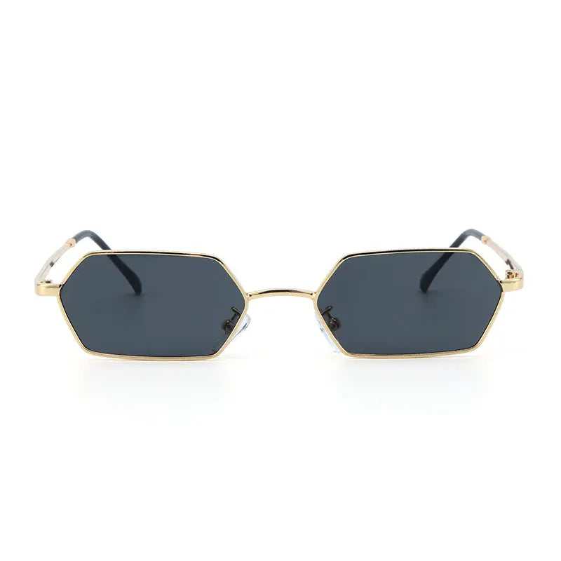 Goldline Hex Edge Shades – Black | Salty
