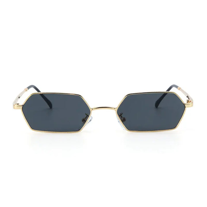 Goldline Hex Edge Shades – Black | Salty