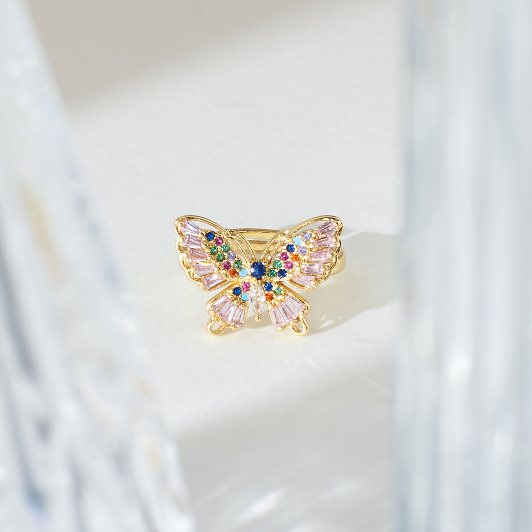 Good Fortune Butterfly Ring Salty