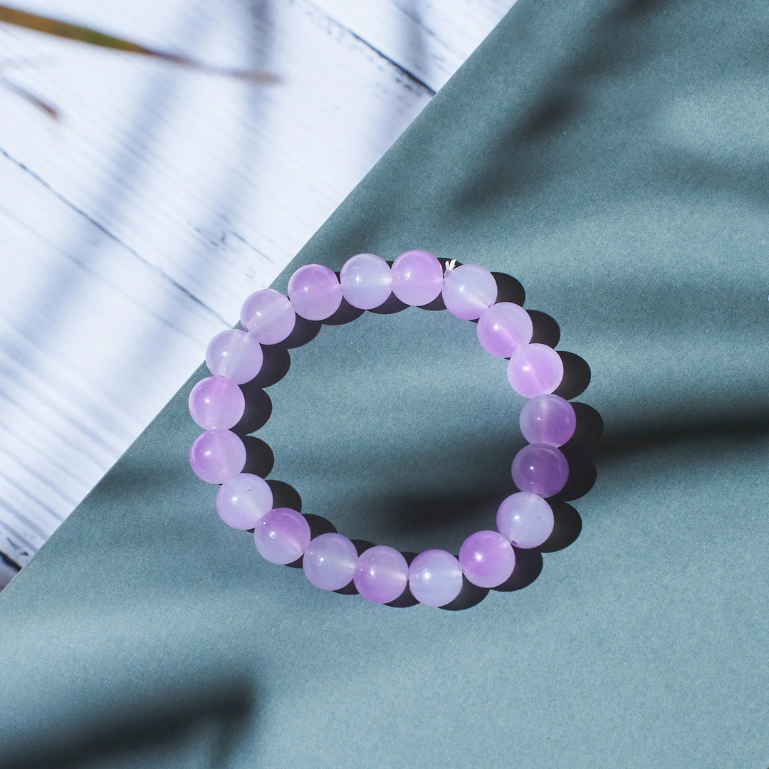 Gorgeous Violet Beaded Bracelet - Salty Accessories