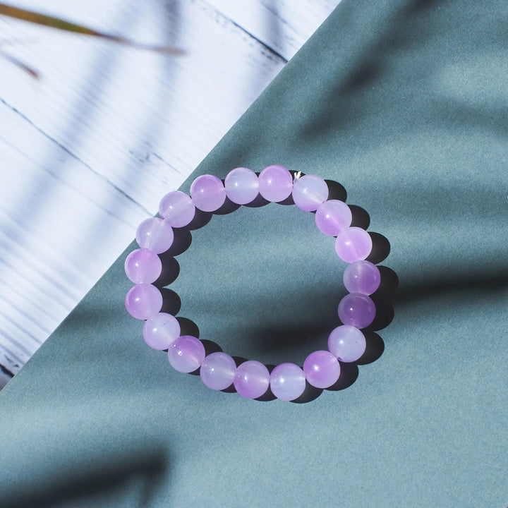 Gorgeous Violet Beaded Bracelet - Salty Accessories