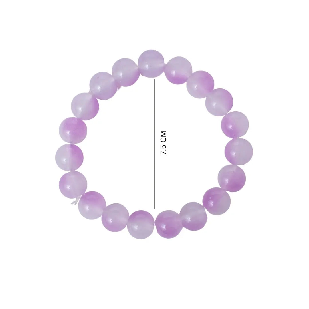 Gorgeous Violet Beaded Bracelet - Salty Accessories