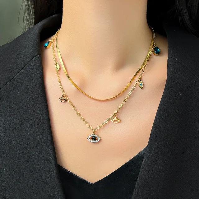 Layered Benevolent Glare Necklace