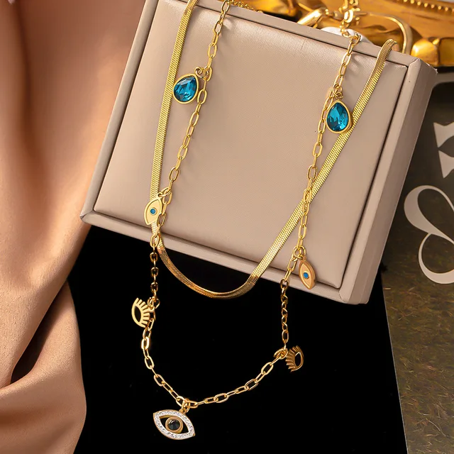 Layered Benevolent Glare Necklace