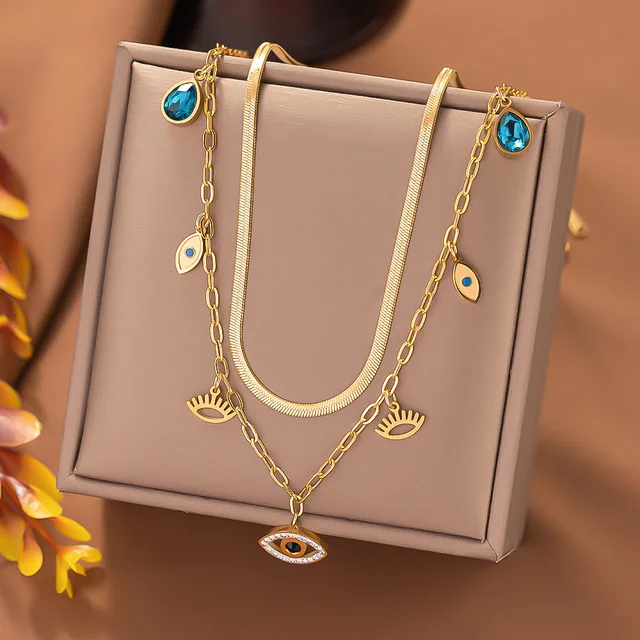 Layered Benevolent Glare Necklace