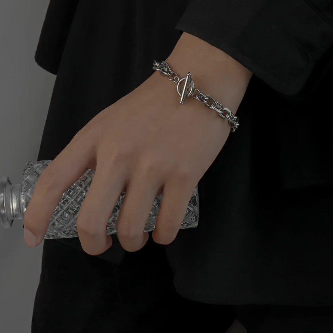Gravix Dual Chain Toggle Bracelet | Salty
