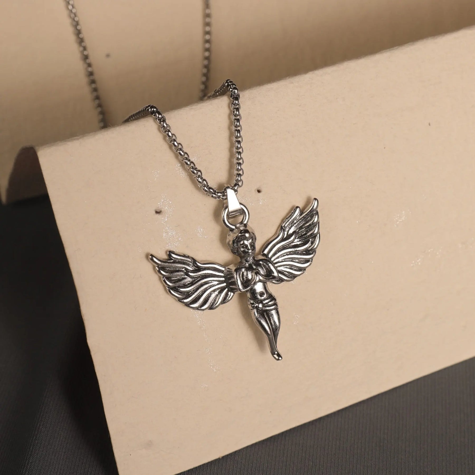 Greek Angel Silver Chain Salty Salty Accessories greek-angel-silver-chain-salty-salty-accessories
