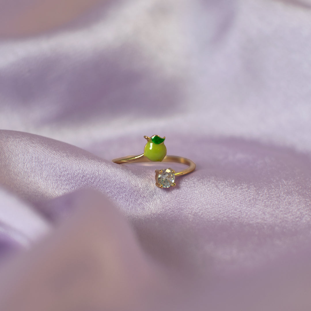 Green Apple Ring - Salty Accessories