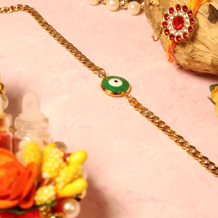Green Guardian Gaze Bracelet - Salty Accessories