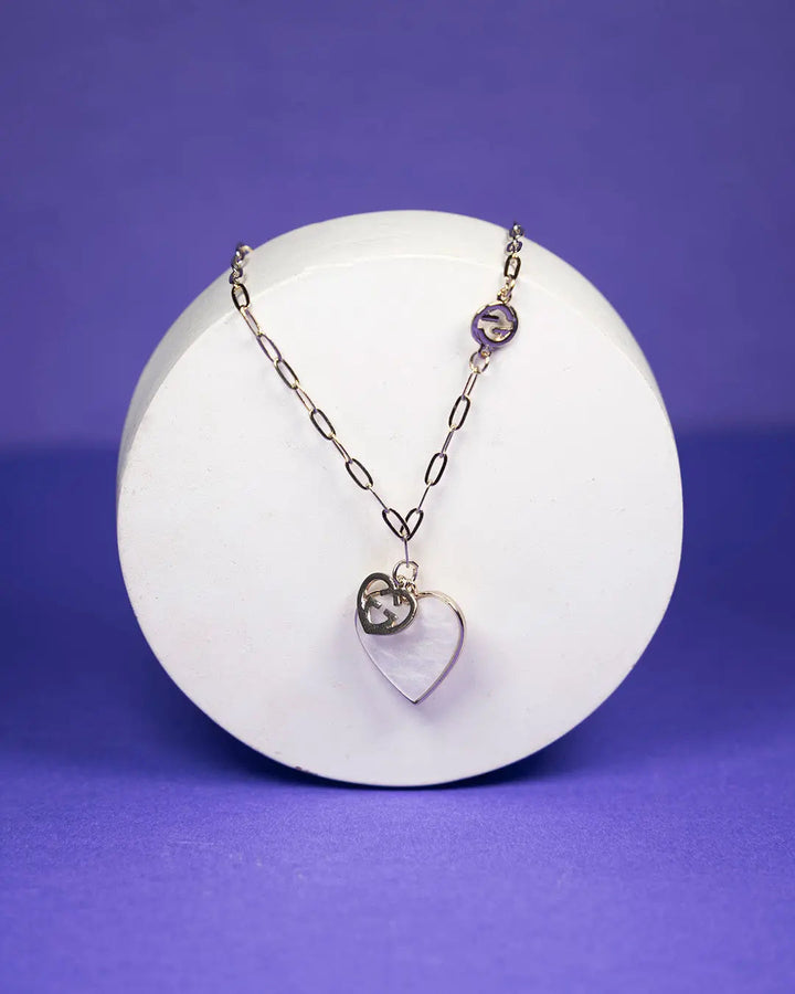Gucci Heart necklace - Salty Accessories