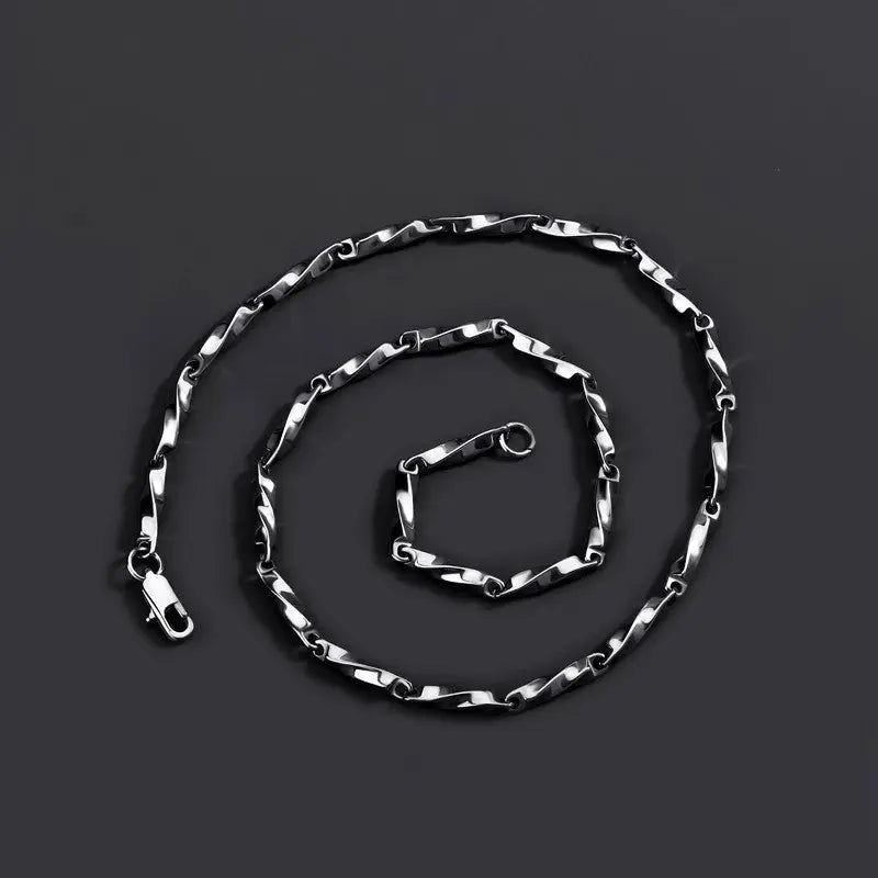 Gyre Twist Link Necklace | Salty