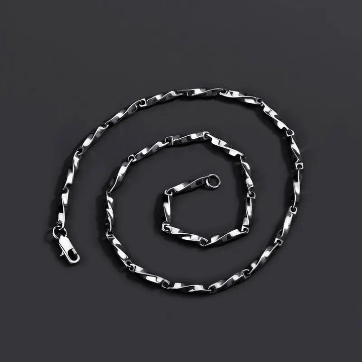 Gyre Twist Link Necklace | Salty