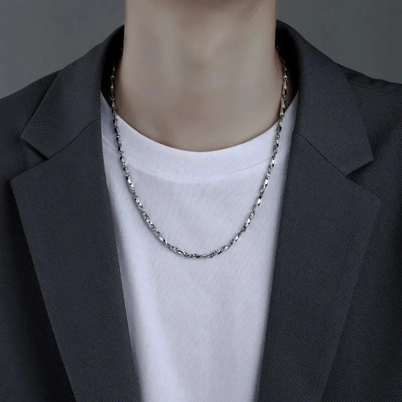 Gyre Twist Link Necklace | Salty