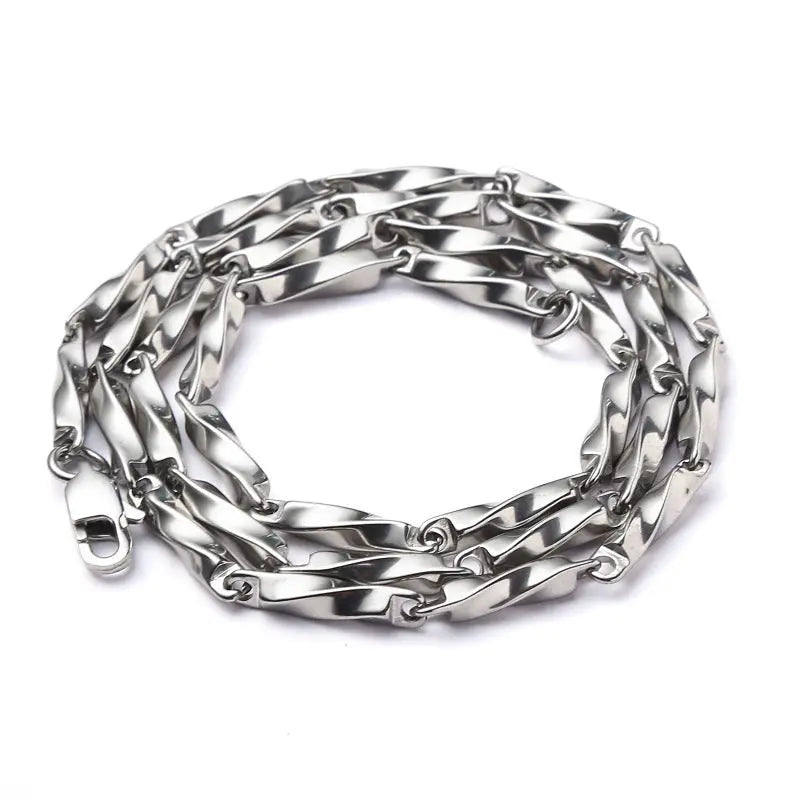 Gyre Twist Link Necklace | Salty