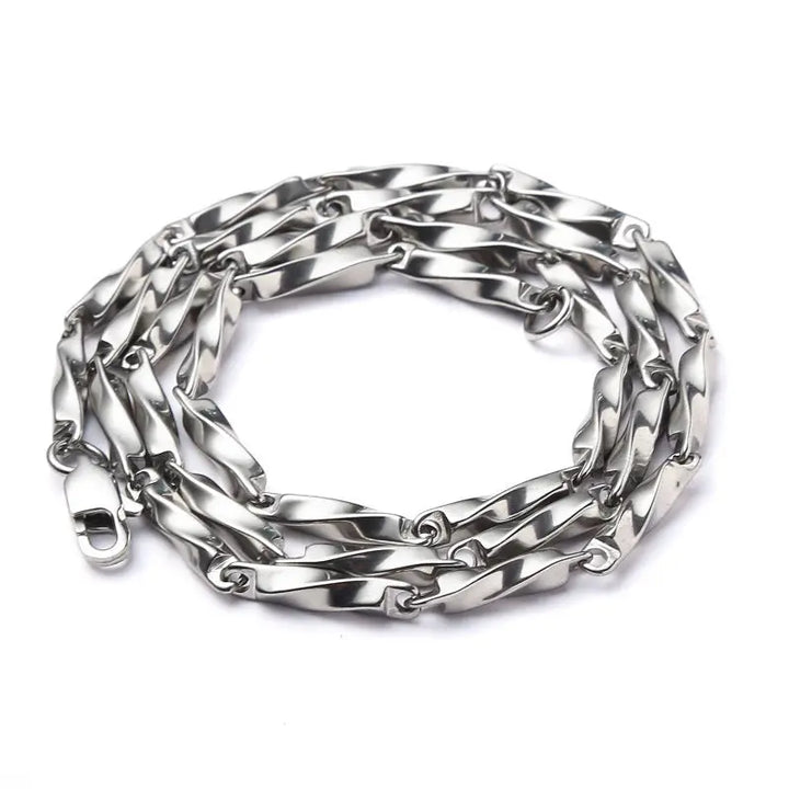 Gyre Twist Link Necklace | Salty