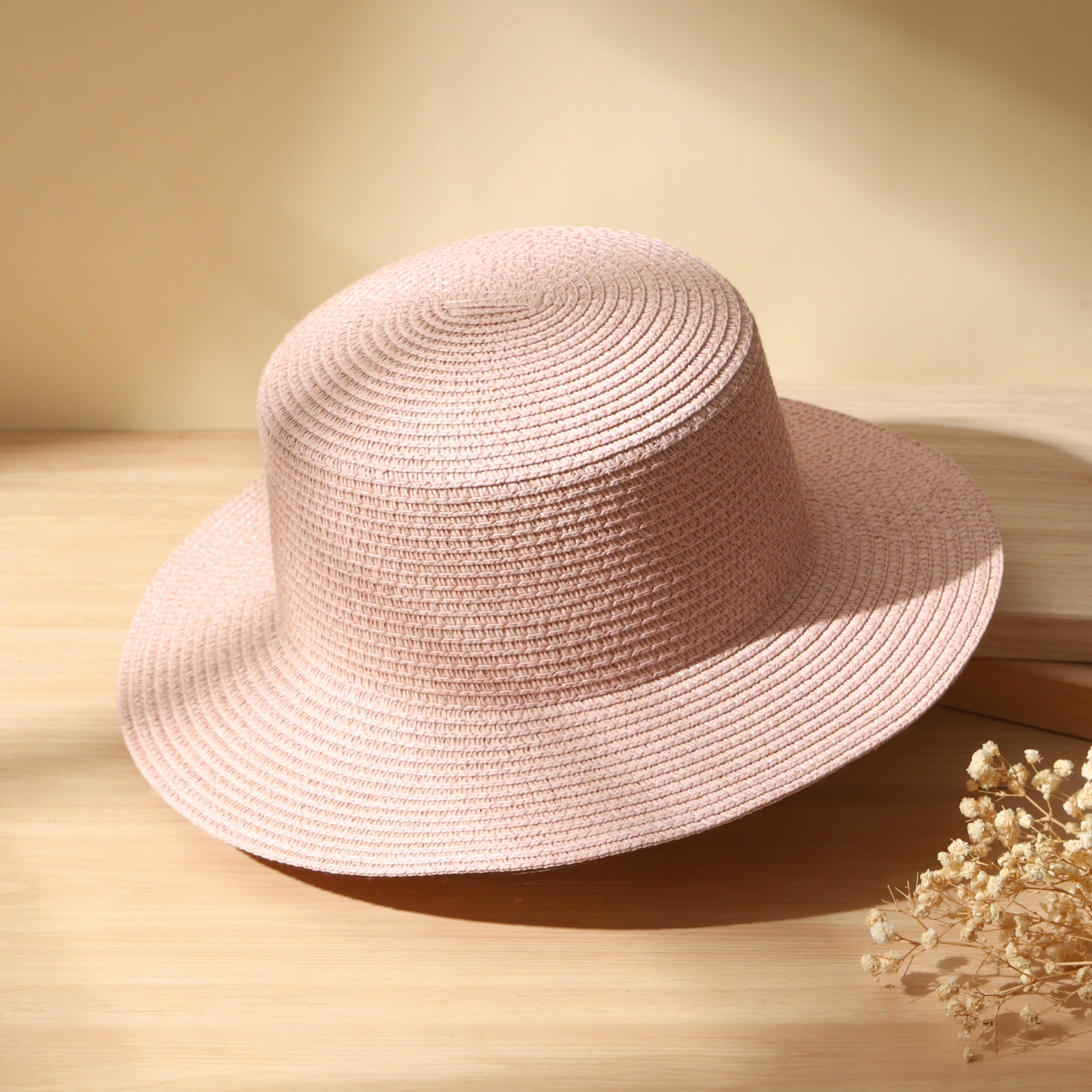 Peony Perch Straw Hat