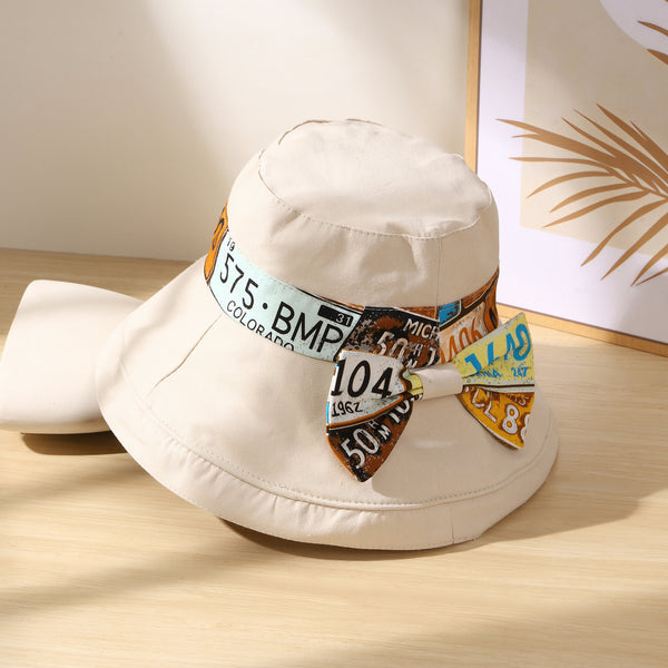 Alabaster Satin Bucket Hat