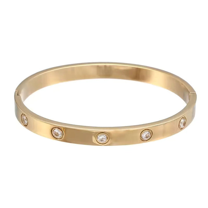 Cartier Diamond Band -Gold