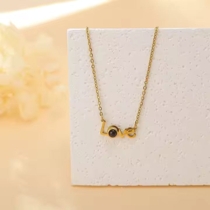 Love Story Charm Necklace