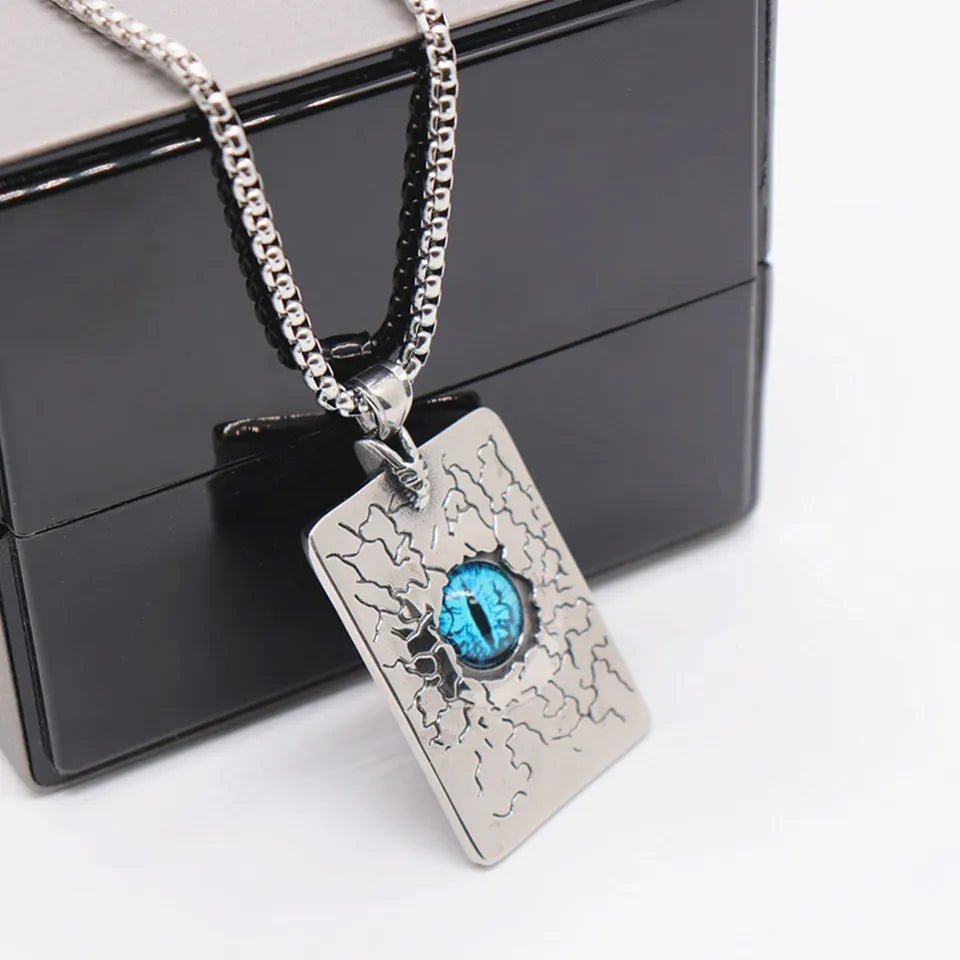 Monster'S Eye Locket Chain