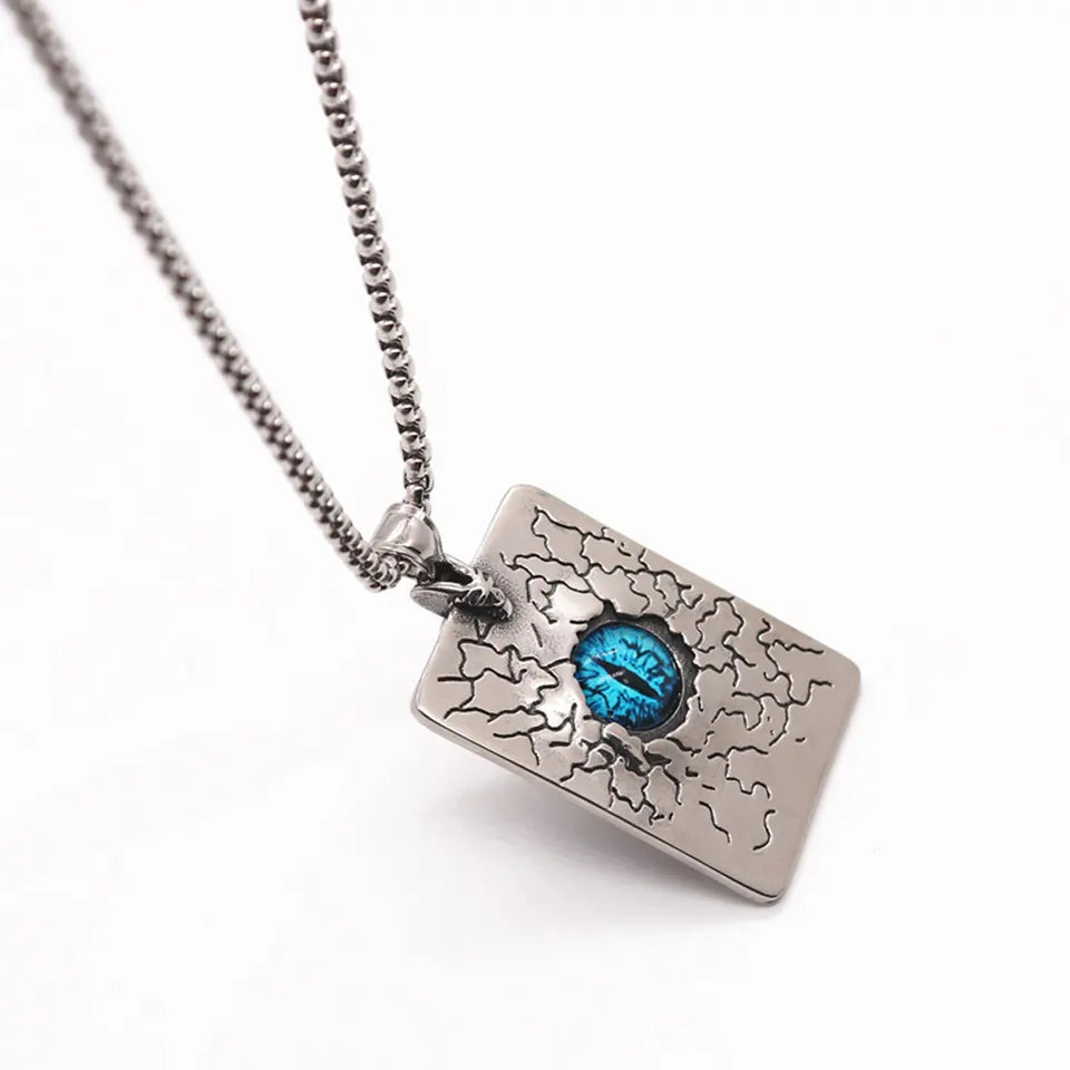 Monster'S Eye Locket Chain