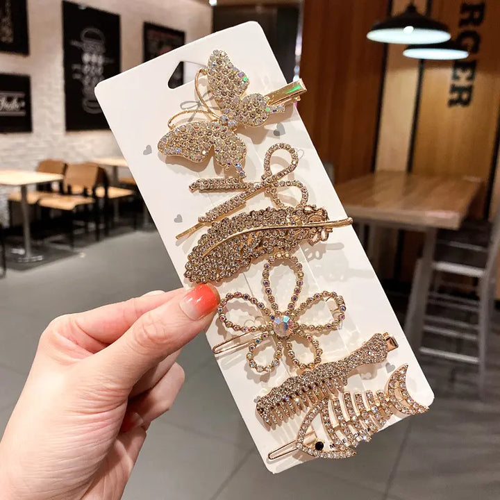 Set of 5 Queen Hair Pins