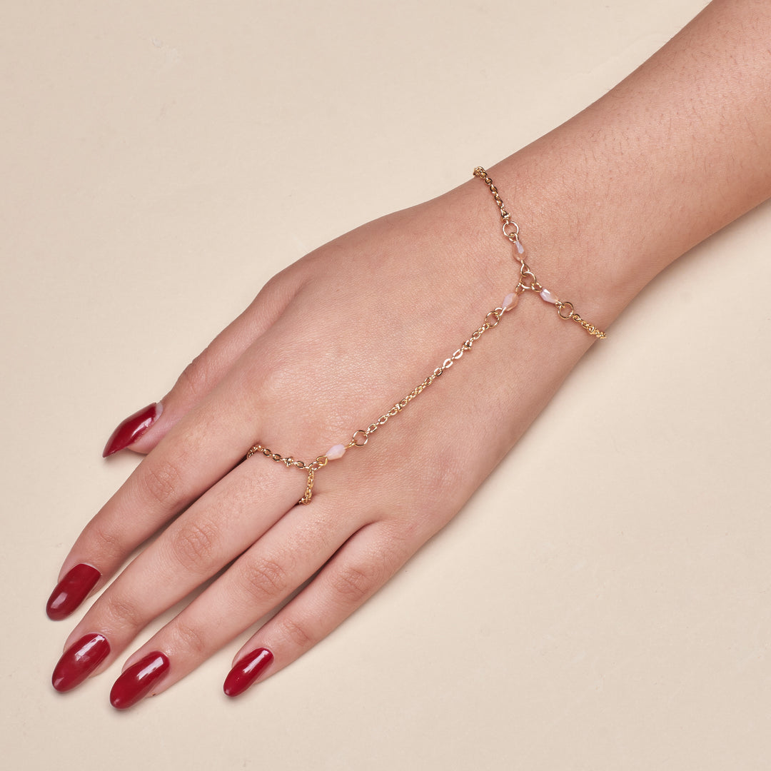 Subtle Grace Hand Chain - Salty Accessories