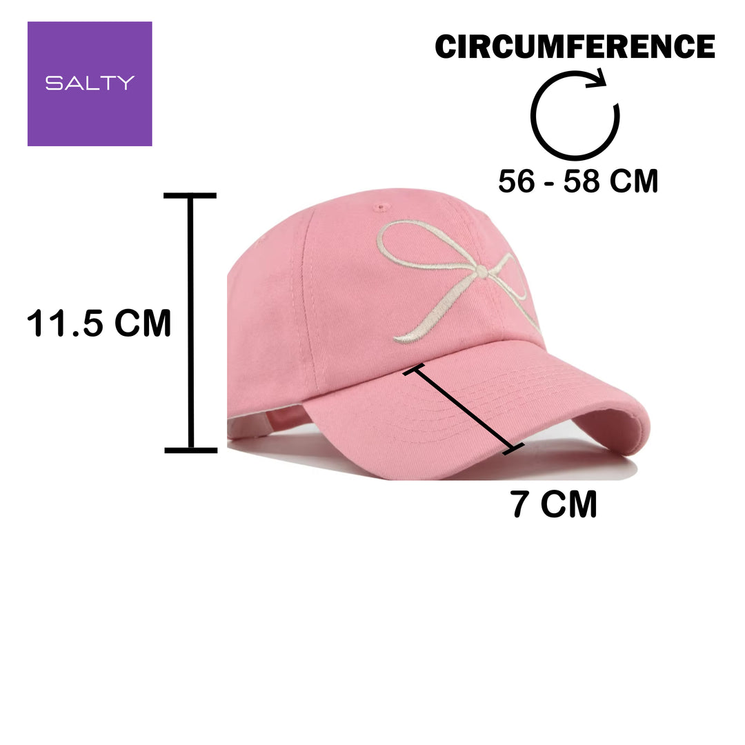 Ribbon Babe Pink Cap