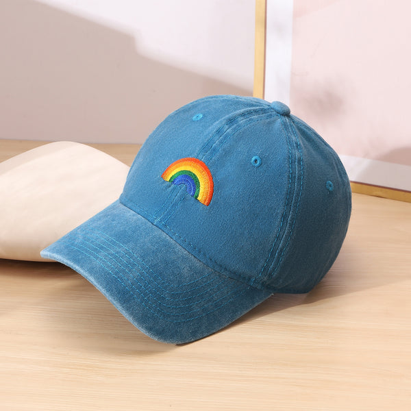 The Blue Rainbow Cap