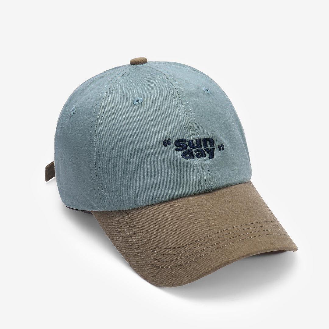 Sunday 2-Tone Blue Beige Cap
