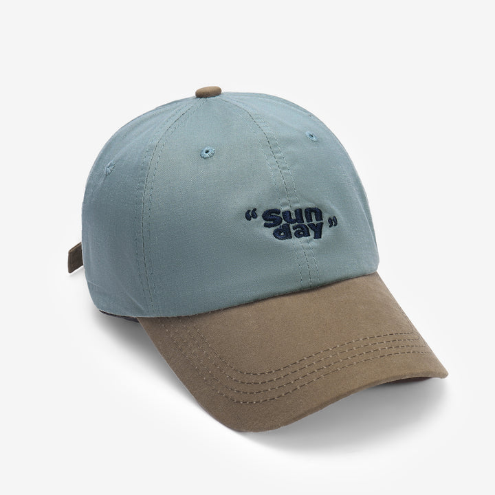 Sunday 2-Tone Blue Beige Cap