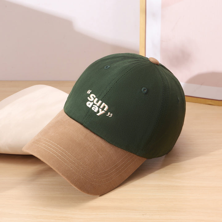 Sunday 2-Tone Green Brown Cap