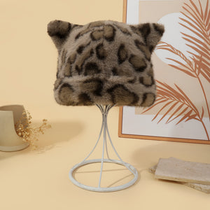 BearHug Plush Winter Cap - Light Brown - Salty Accessories
