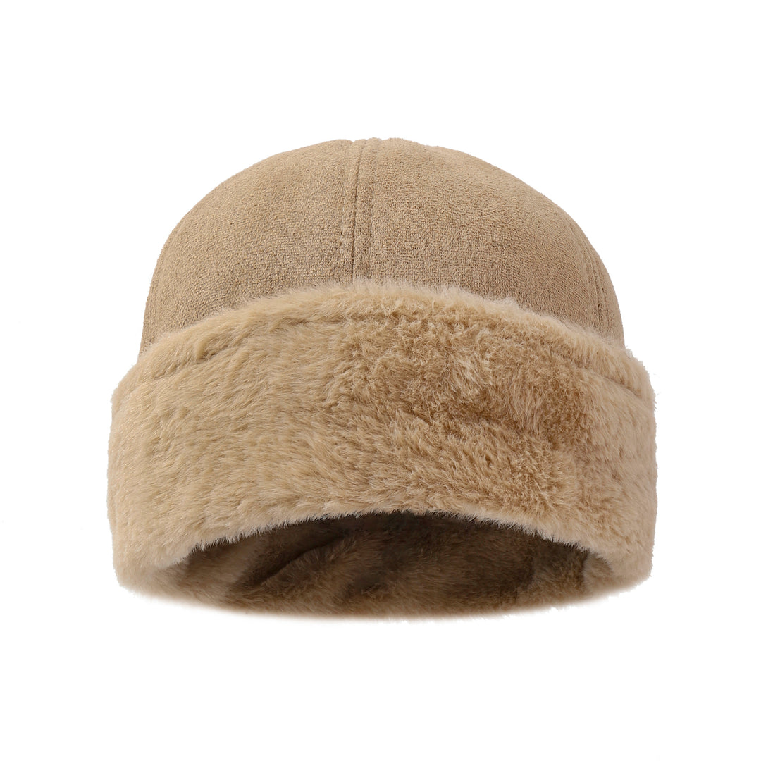 UrbanFur Roll-Brim Winter Cap
