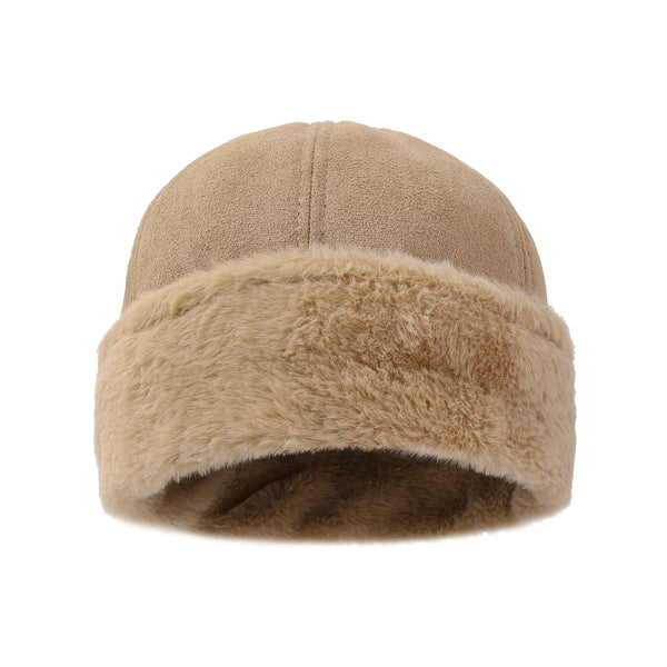 UrbanFur Roll-Brim Winter Cap