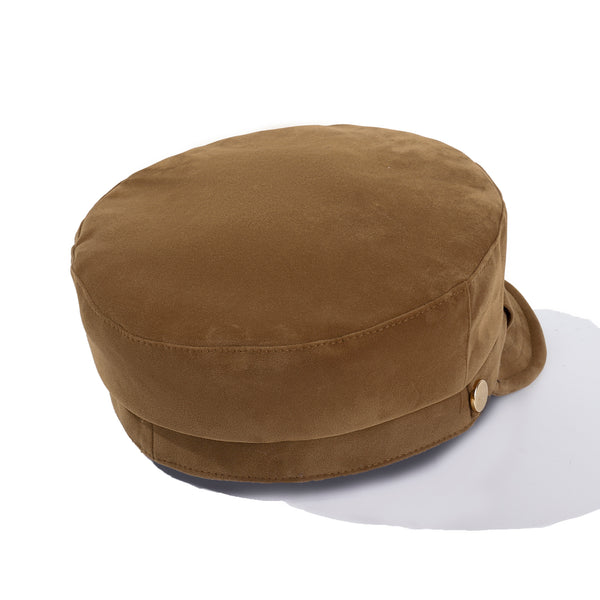 Autumn Muse Baker Boy Cap - Light Brown