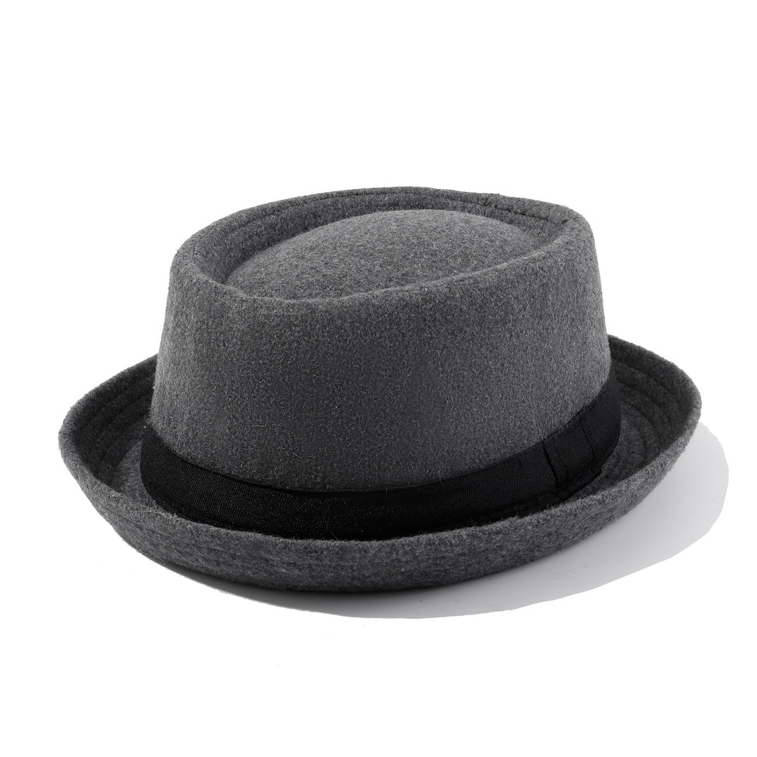Pork Pie Classic Hat - Grey