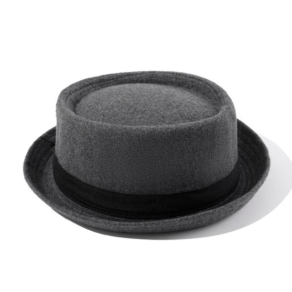 Pork Pie Classic Hat - Grey