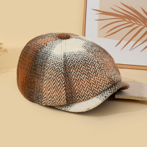 The Gatsby Tweed Cap - Brown