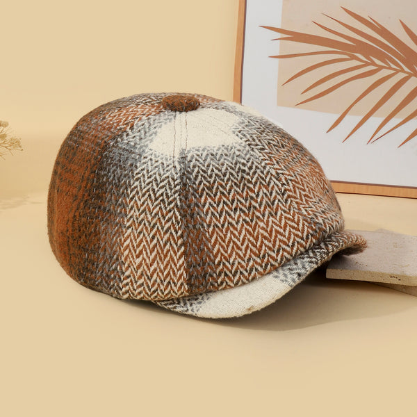The Gatsby Tweed Cap - Brown