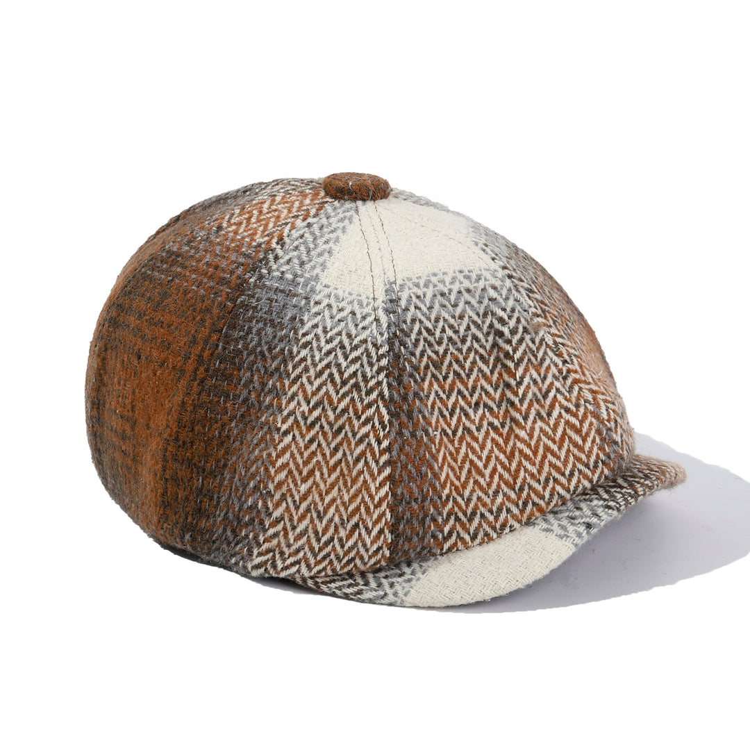 The Gatsby Tweed Cap - Brown