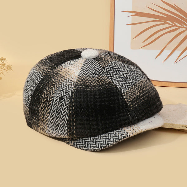 The Gatsby Tweed Cap - Grey