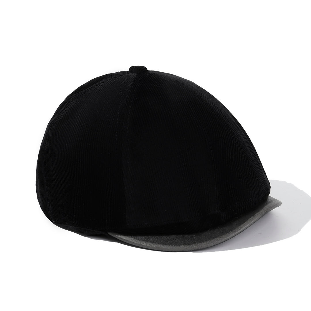 The Gatsby Corduroy Cap - Black