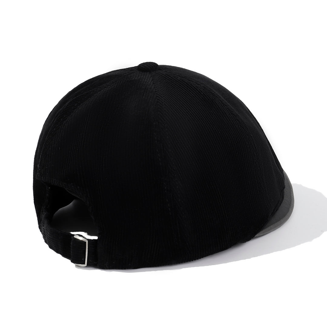 The Gatsby Corduroy Cap - Black