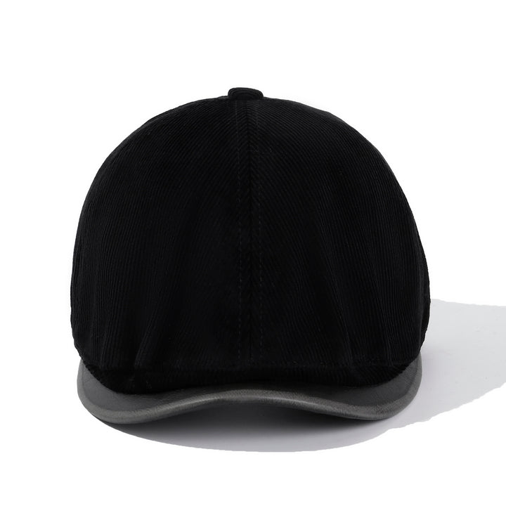 The Gatsby Corduroy Cap - Black