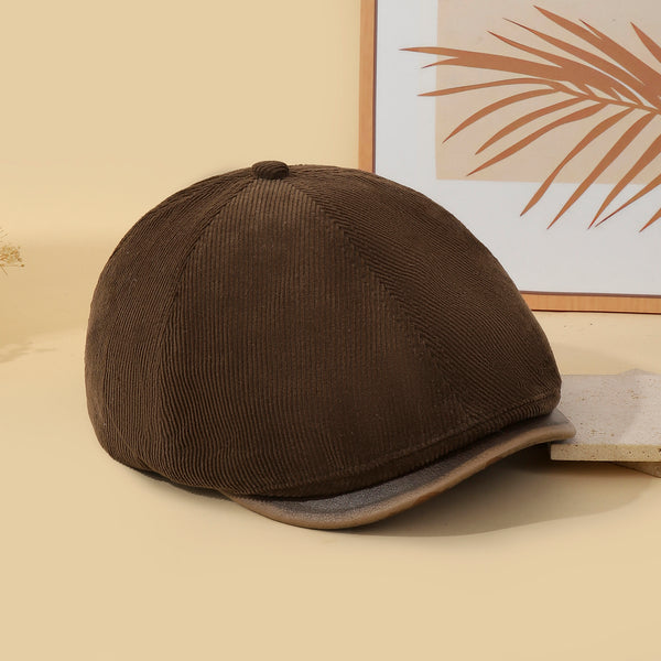 The Gatsby Corduroy Cap - Brown