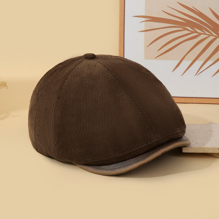 The Gatsby Corduroy Cap - Brown