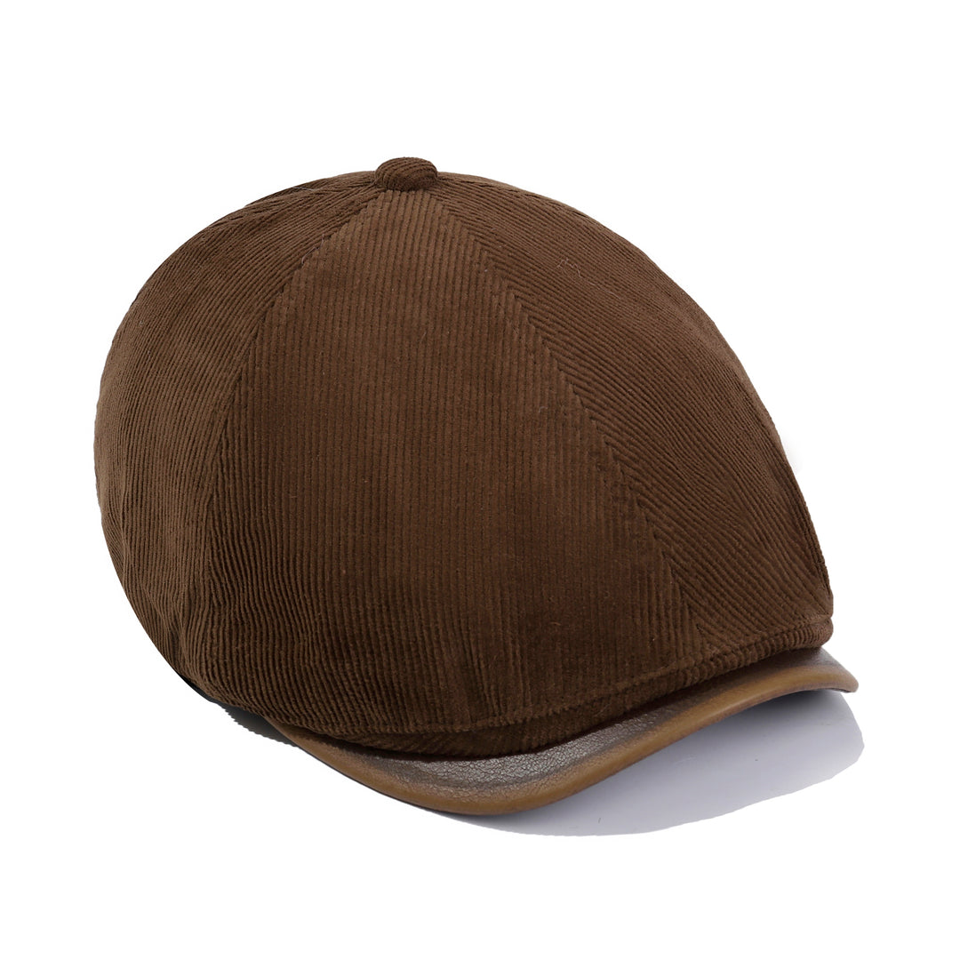 The Gatsby Corduroy Cap - Brown