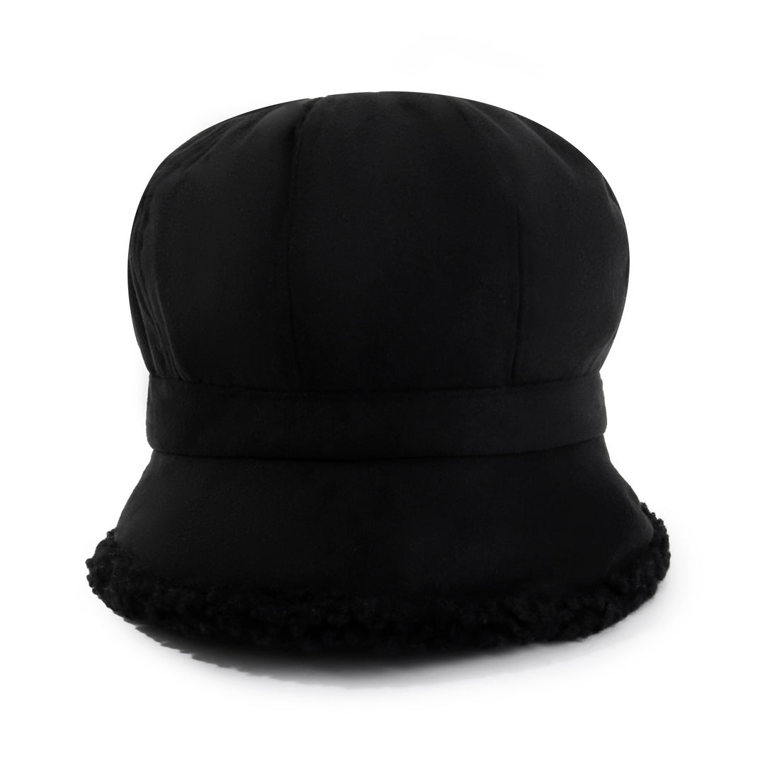 Cold Days Baker Boy Cap - Black