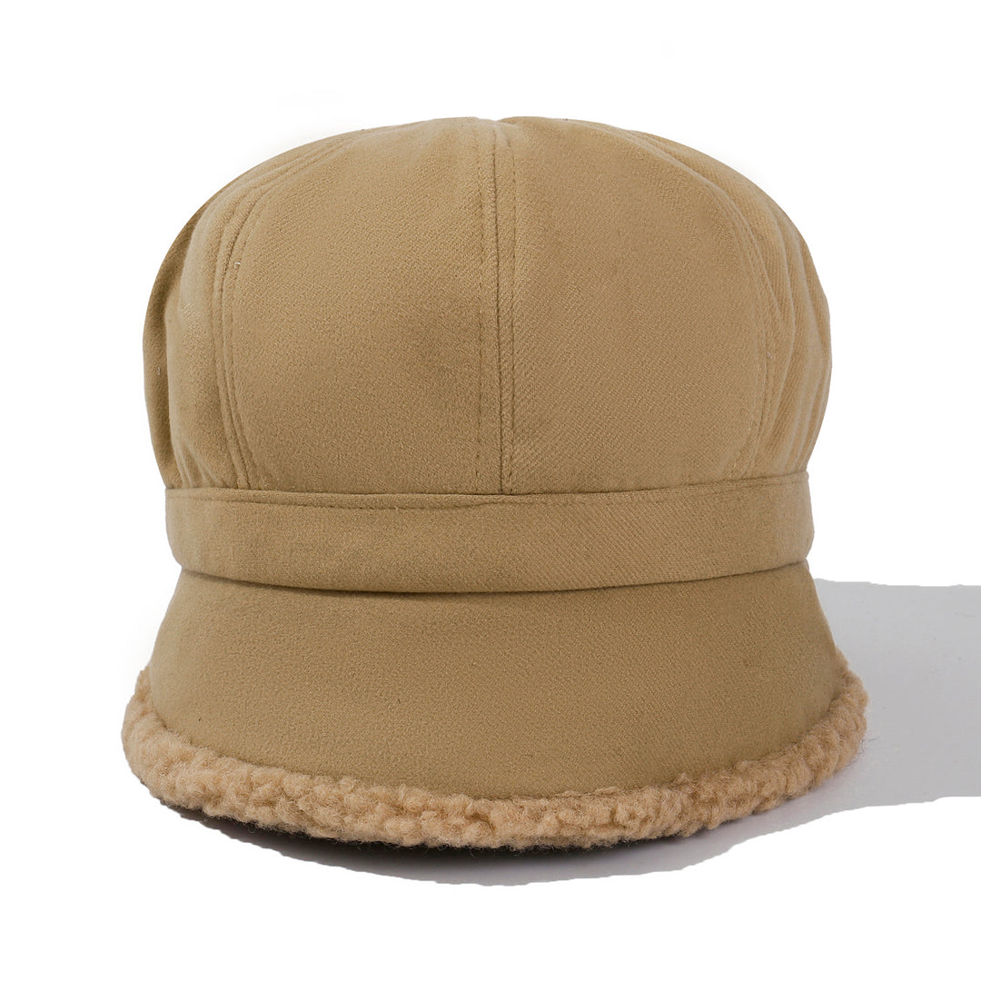 Cold Days Baker Boy Cap - Brown